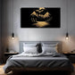 Dynamic Brushstroke Design Wall Art Canvas Office Home Room Framed 120x60cm
