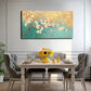 Cherry Blossom Branch Wall Art Canvas Office Home Room Framed 80x45cm