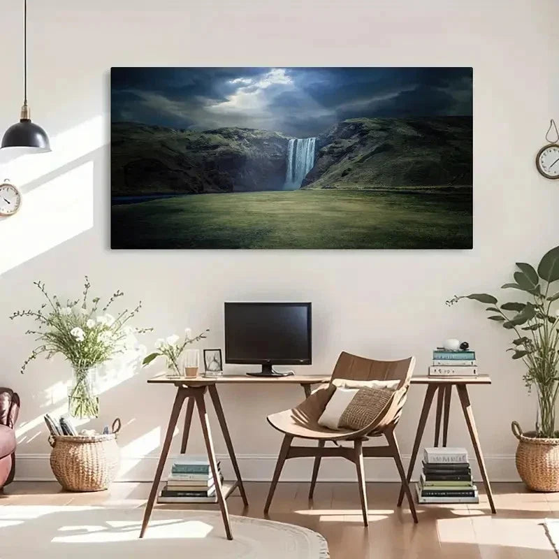 Natural Scenery Wonders Artwork Wall Art Canvas Office Home Room Framed 120x60cm