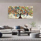 Abstract Tree Of Life Aesthetic Wall Art Canvas Office Home Room Framed 120x60cm
