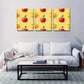 3pcs Different Sizes Of Apple Creative Style Wall Art Set Canvas Framed 40x60cm - High Quality Print 100% Australian Made Wall Canvas Ready to Hang