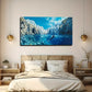 Vibrant Underwater Scene Décor Wall Art Canvas Office Home Room Framed 80x45cm