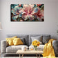 Several Flowers Soft Colors Wall Art Canvas Office Home Room Framed 120x60cm