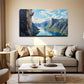 Cliff By The Grand Canal Rock Wall Art Canvas Office Home Room Framed 120x60cm