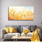 Mature Wheat Field Perfect Wall Art Canvas Office Home Room Framed 80x45cm