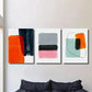 3pcs Modern Minimalist Nordic Niche Luxury Wall Art Set Canvas Framed 40x60cm - High Quality Print 100% Australian Made Wall Canvas Ready to Hang