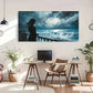 Nature-Inspired Illustration Wall Art Canvas Office Home Room Framed 120x60cm