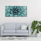 3pcs Giclee Plants Modern Artwork Metal Print Ready to Hang Art