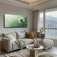 Serene Dandelion Seed Dispersal Wall Art Canvas Office Home Room Framed 120x60cm