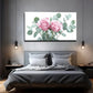 Abstract Minimalist Floral Wall Art canvas office home room framed 120x60cm