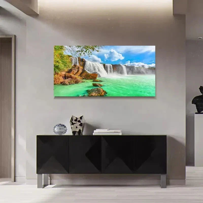 Natural Scene Decorative Wall Art Canvas Office Home Room Framed 120x60cm