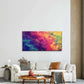 Line Art With Colorful Patterns Wall Art Canvas Office Home Room Framed 120x60cm