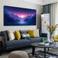 Mystical Night Landscape Moon Wall Art Canvas Office Home Room Framed 120x60cm