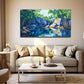 Stone Lake Water Quiet Wall Art Canvas Office Home Room Framed 120x60cm