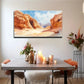 Bottom Of The Valley Is Light Wall Art Canvas Office Home Room Framed 120x60cm