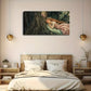 Enchanting Sleeping Woman Wall Art Canvas Office Home Room Framed 120x60cm