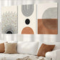 3pcs  Contemporary Shining Sun & Landscape Wall Art Set Canvas Framed 40x60cm - High Quality Print 100% Australian Made Wall Canvas Ready to Hang