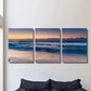 3pcs Gorgeous Beach Sunset Landscape Wall Art Set Canvas Framed 40x60cm - High Quality Print 100% Australian Made Wall Canvas Ready to Hang