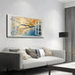 Unique Branch Design Wall Art canvas office home room framed 120x60cm