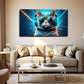 Fashion Glasses Headset Wall Art Canvas Office Home Room Framed 80x45cm