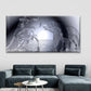 Bull & Bear Fighting Wall Art Canvas Office Home Room Framed 120x60cm
