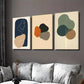 3pcs Abstract Modern Minimalist Wall Art Set Canvas Framed 40x60cm - High Quality Print 100% Australian Made Wall Canvas Ready to Hang