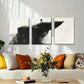 3pcs Solo Climber on Cliff Edge High Perfect Wall Art Set Canvas Framed 40x60cm - High Quality Print 100% Australian Made Wall Canvas Ready to Hang