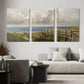 3pcs Beach Boardwalk with Ocean Metal Print Ready to Hang Art
