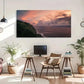 Coastal Clouds Style Wall Art Canvas Office Home Room Framed 120x60cm