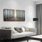 Serene Tree Path Leading Small Wall Art Canvas Office Home Room Framed 120x60cm