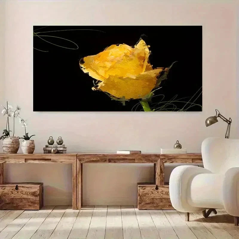 Modern Aesthetic Graffiti-Style Wall Art Canvas Office Home Room Framed 120x60cm