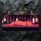 3pcs Peaceful Adorable Cat Cute Bar Perfect Wall Art Set Canvas Framed 40x60cm - High Quality Print 100% Australian Made Wall Canvas Ready to Hang
