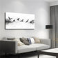 Birds in Flight Modern Décor Wall Art Canvas Office Home Room Framed 120x60cm