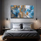 Boho-Chic Abstract Watercolor Wall Art Canvas Office Home Room Framed 120x60cm