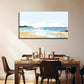 Beach Sea Leisure Perfect Wall Art Canvas Office Home Room Framed 80x45cm