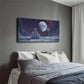 An Astronaut Meditating Wall Art Canvas Office Home Room Framed 120x60cm