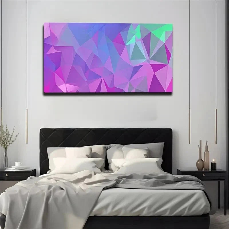 Difficult Understand Abstract Wall Art Canvas Office Home Room Framed 120x60cm