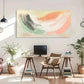 Abstract Landscape Deco Rustic Wall Art Canvas Office Home Room Framed 120x60cm