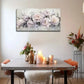 Pink Peony Flower Rich Petal Wall Art Canvas Office Home Room Framed 120x60cm