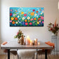 Simple Flowers Modern Style Wall Art Canvas Office Home Room Framed 120x60cm