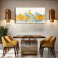Majestic Golden Deer Jumping Wall Art Canvas Office Home Room Framed 120x60cm