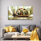 Snail Shell Scene Wall Art Canvas Office Home Room Framed 80x45cm
