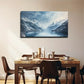 Mountains Cold Lake Worth Wall Art Canvas Office Home Room Framed 120x60cm