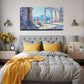 Ancient Civilization Site Deco Wall Art Canvas Office Home Room Framed 120x60cm