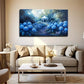 Hydrangea Pavilion Theater Wall Art Canvas Office Home Room Framed 120x60cm