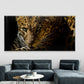 Leopard Face Jungle Animal Wall Art Canvas Office Home Room Framed 120x60cm