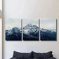 3pcs Natural Snow Mountains Lakes Landscape Wall Art Set Canvas Framed 40x60cm - High Quality Print 100% Australian Made Wall Canvas Ready to Hang
