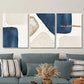 3pcs Abstract Watercolor Ink Painting Metal Print Ready to Hang Art