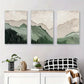 3pcs Modern Boho Desert Landscape Metal Print Ready to Hang Art