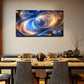 Densely Packed Stars Suitable Wall Art Canvas Office Home Room Framed 120x60cm